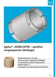 iglidur® JVSM/JVFM – spielfrei vorgespannte Gleitlager - igus
