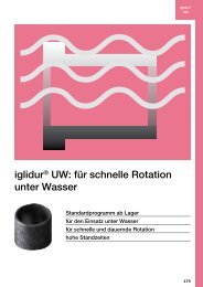 iglidur® UW: für schnelle Rotation unter Wasser - Igus