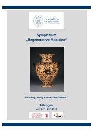 Symposium âRegenerative Medicineâ