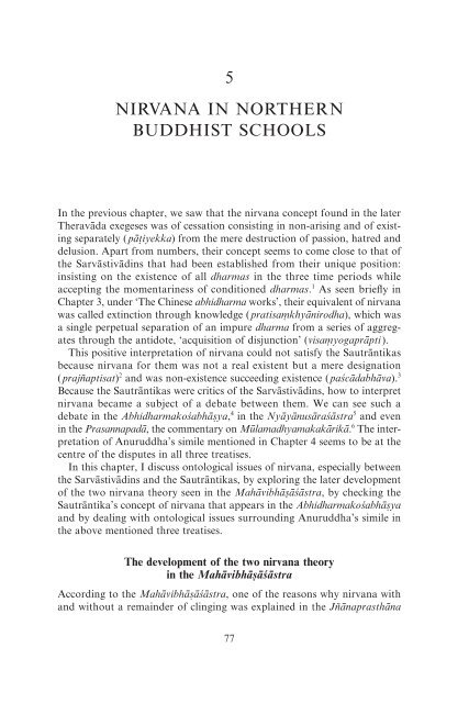 Metaphor and Literalism in Buddhism: The ... - misterdanger.net