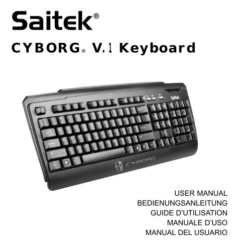 Cyborg V.1 Keyboard - Saitek.com