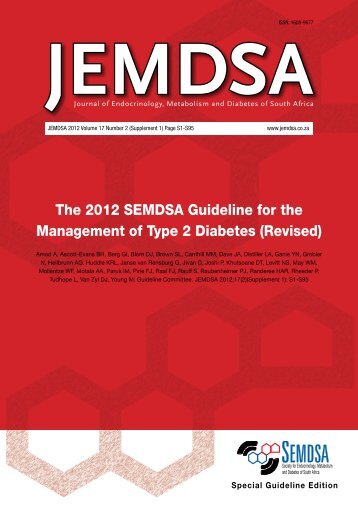 The 2012 SEMDSA Guideline for the Management of Type 2 Diabetes