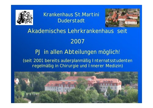 Krankenhaus St.Martini gGmbH Duderstadt