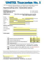 fahrrad reparatur ohne schriftlichen reparaturauftrag durchgeführt