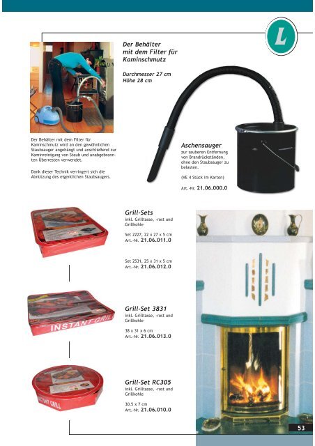 Lienbacher Katalog Grillen & KaminzubehÃ¶r - Decke-wand-boden.de