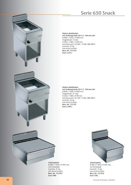 Bartscher Gastrotechnik