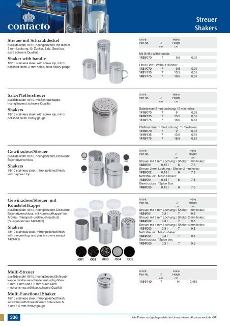 Contacto Katalog 2008