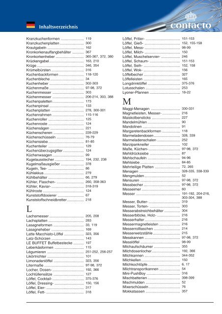 Contacto Katalog 2008