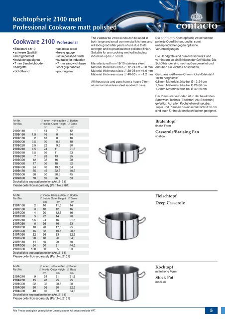 Contacto Katalog 2008