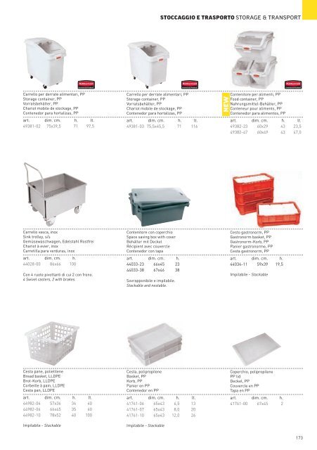 2010 - 2011 PRODUCT CATALOG - Horeco