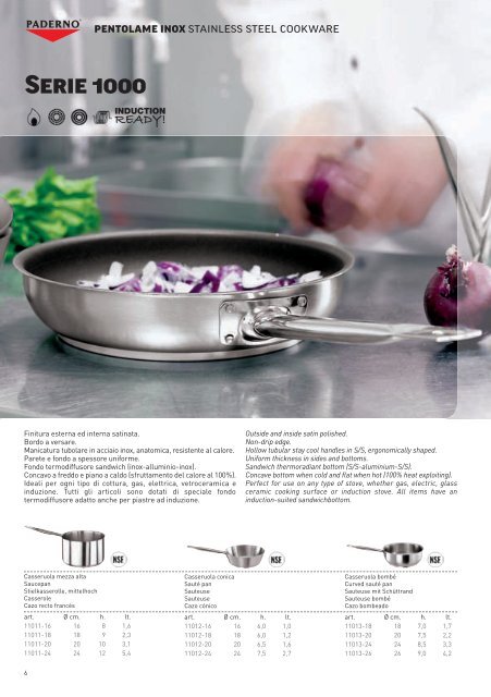 2010 - 2011 PRODUCT CATALOG - Horeco