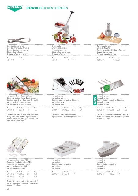 2010 - 2011 PRODUCT CATALOG - Horeco