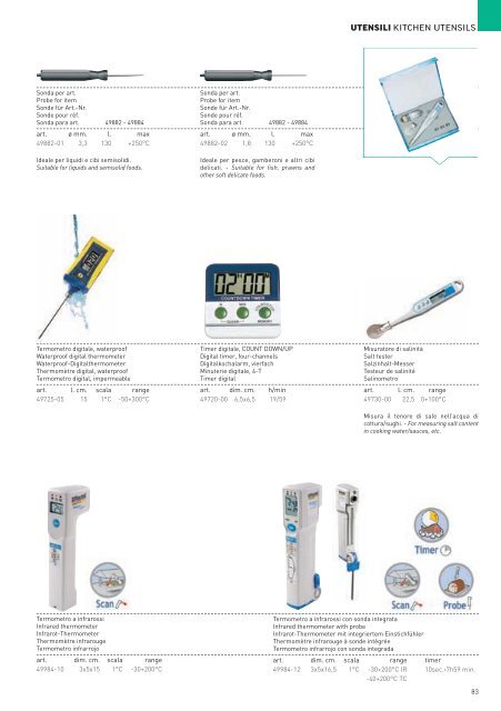 2010 - 2011 PRODUCT CATALOG - Horeco