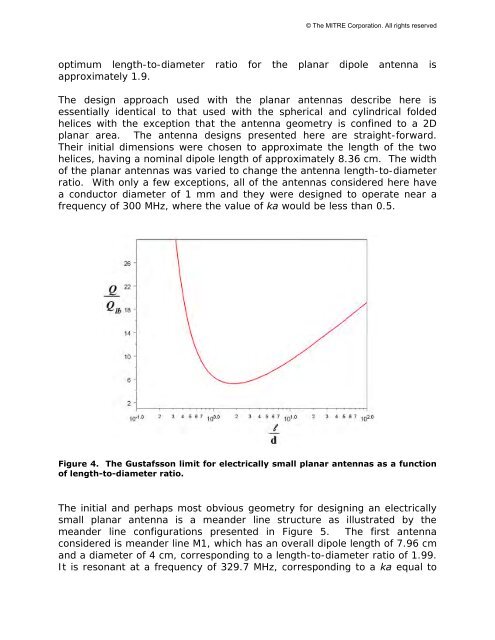 Optimization of the Bandwidth of Electrically Small Planar Antennas