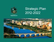 Strategic Plan 2012-2022 - City of Saskatoon