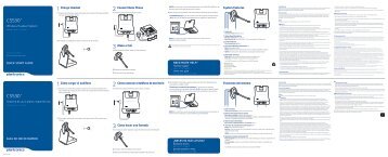 CS530™ CS530™ - Plantronics