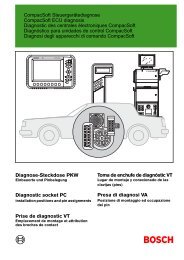 Diagnose-Steckdose PKW - Einbauorte und Pinbelegung