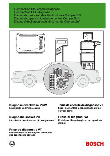 Diagnose-Steckdose PKW - Einbauorte und Pinbelegung