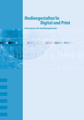 Mediengestalter/in Digital und Print - Informationen - ZFA