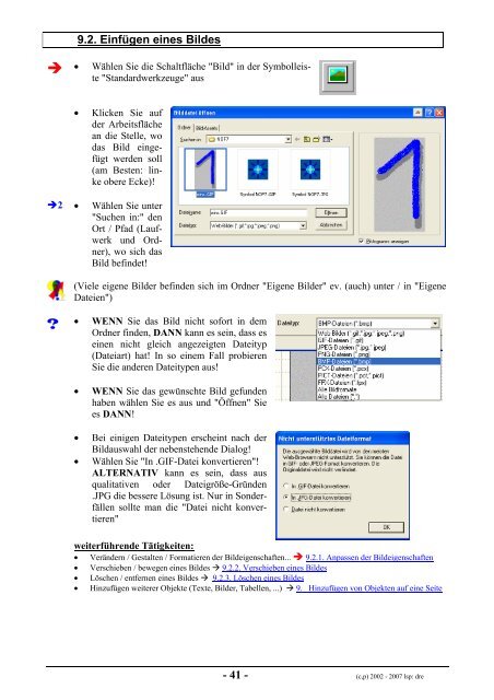 NetObjects FUSION - in Algorithmen - lern-soft-projekt