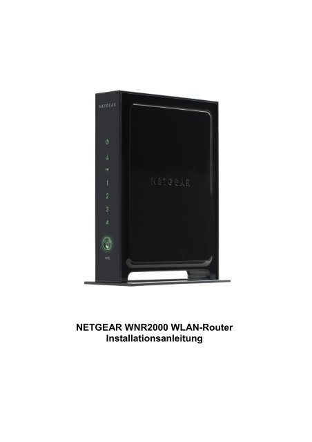 Netgear Wnr00 Wlan Router Netaachen Netgear Wnr00 Wlan Router Netaachen