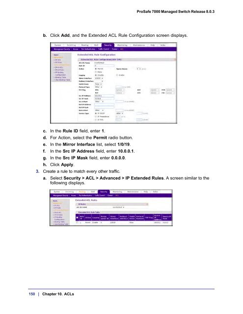 ProSafe 7000 Managed NETGEAR Switch Software Administration ...