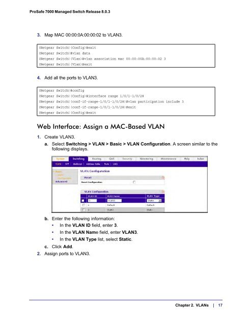 ProSafe 7000 Managed NETGEAR Switch Software Administration ...