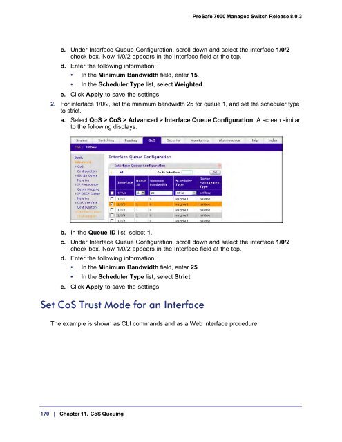 ProSafe 7000 Managed NETGEAR Switch Software Administration ...