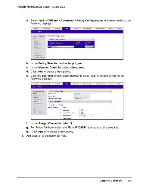 ProSafe 7000 Managed NETGEAR Switch Software Administration ...