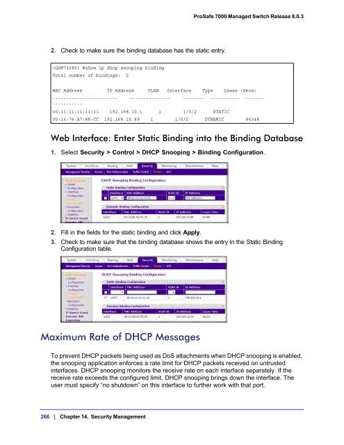 ProSafe 7000 Managed NETGEAR Switch Software Administration ...