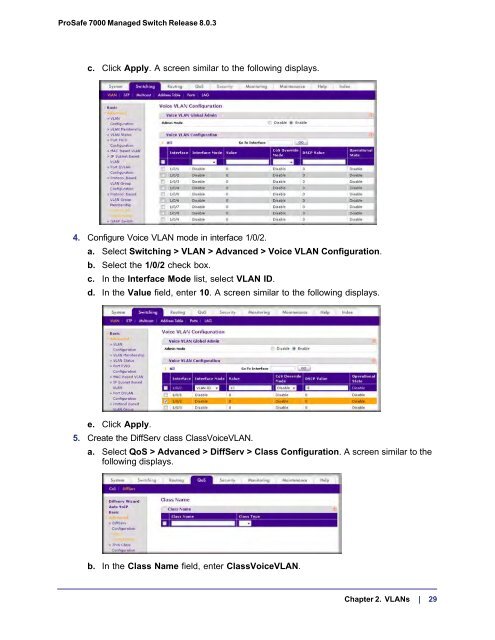 ProSafe 7000 Managed NETGEAR Switch Software Administration ...