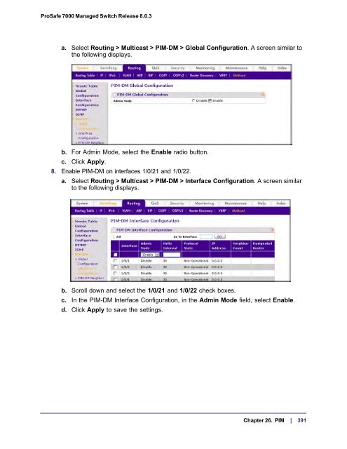 ProSafe 7000 Managed NETGEAR Switch Software Administration ...