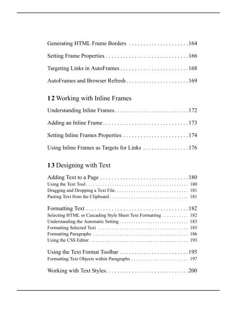 User Guide - NetObjects Fusion