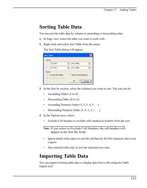 User Guide - NetObjects Fusion