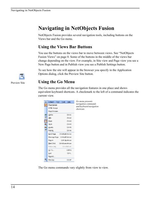 User Guide - NetObjects Fusion