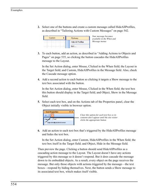 User Guide - NetObjects Fusion