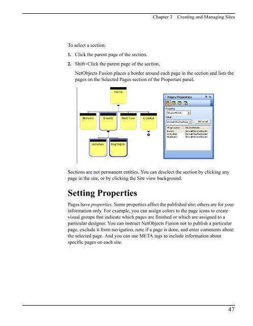 User Guide - NetObjects Fusion