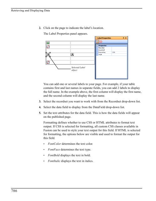 User Guide - NetObjects Fusion