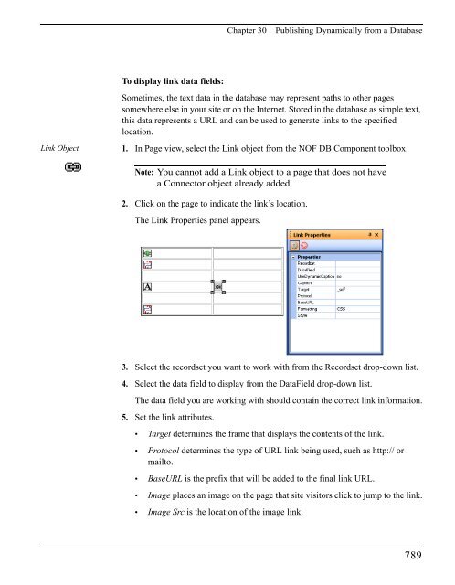 User Guide - NetObjects Fusion