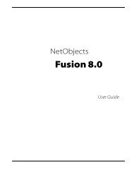 User Guide - NetObjects Fusion