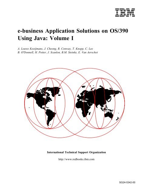 e-business Application Solutions on OS/390 Using ... - IBM Redbooks