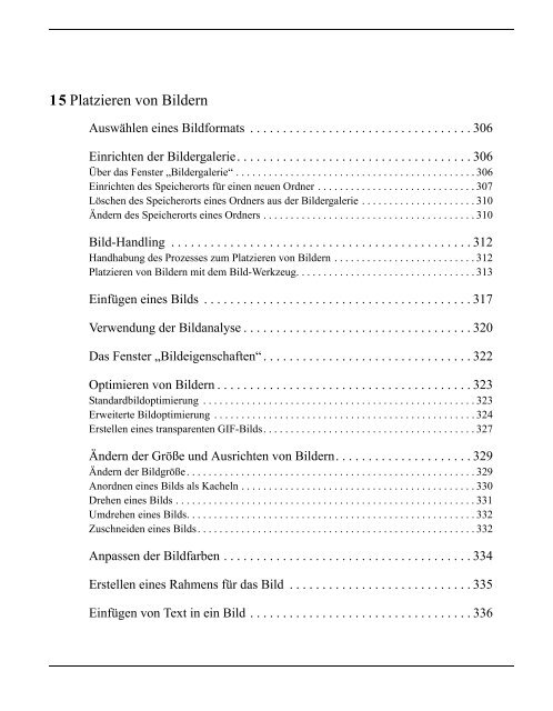 Benutzerhandbuch - NetObjects Fusion