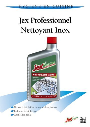 JEX PRO NETTOYANT INOX