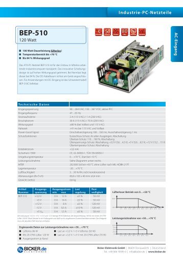 BEP-510 - Bicker Elektronik