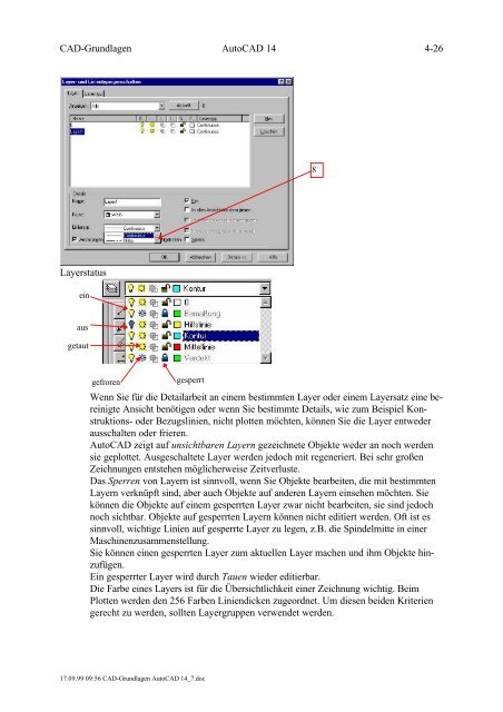 CAD-Grundlagen mit AutoCAD 14