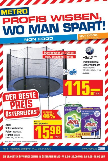 preis - Metro Cash & Carry Österreich