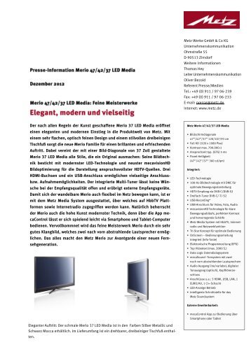 Über 1000 Händler begrüßt - Metz