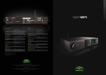 All-in-one-Audioplayer - Naim Audio