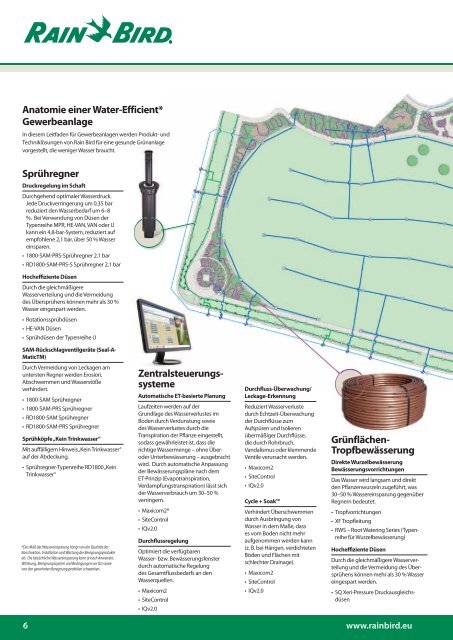 Regner - Rain Bird irrigation