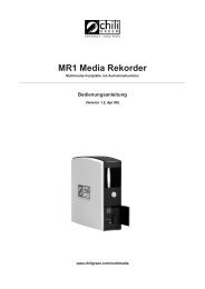 MR1 Media Rekorder - chiliGREEN
